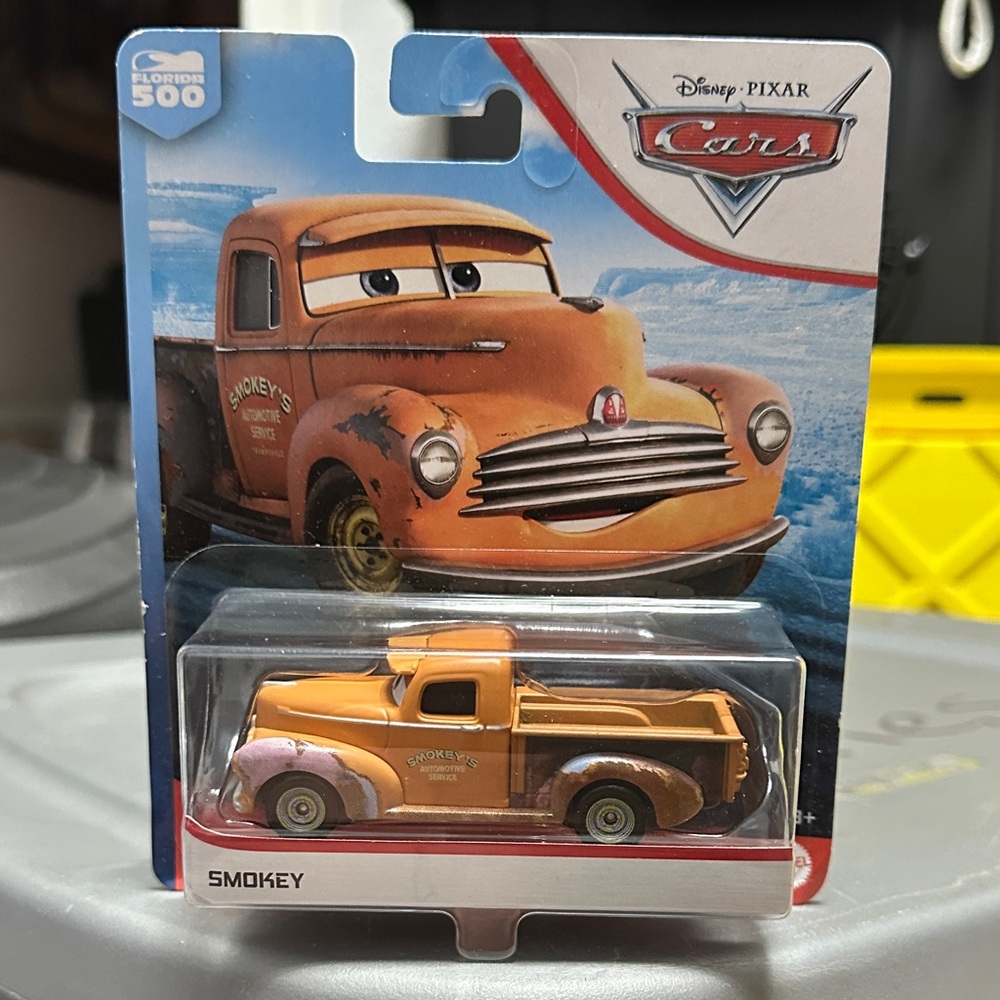 Mattel Disney Cars Smokey Die-Cast Toy - Orange
